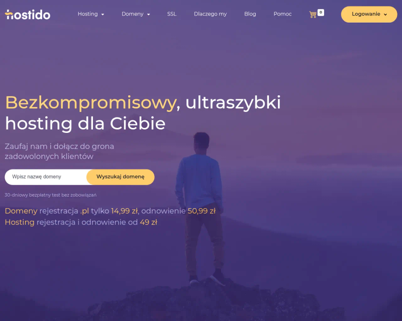 Hostido strona główna