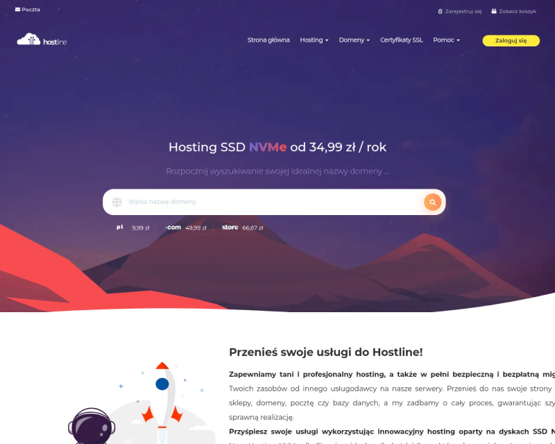 Hostline strona główna